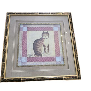 Vintage Tabby cat by Diane Ulmer, Temptation I